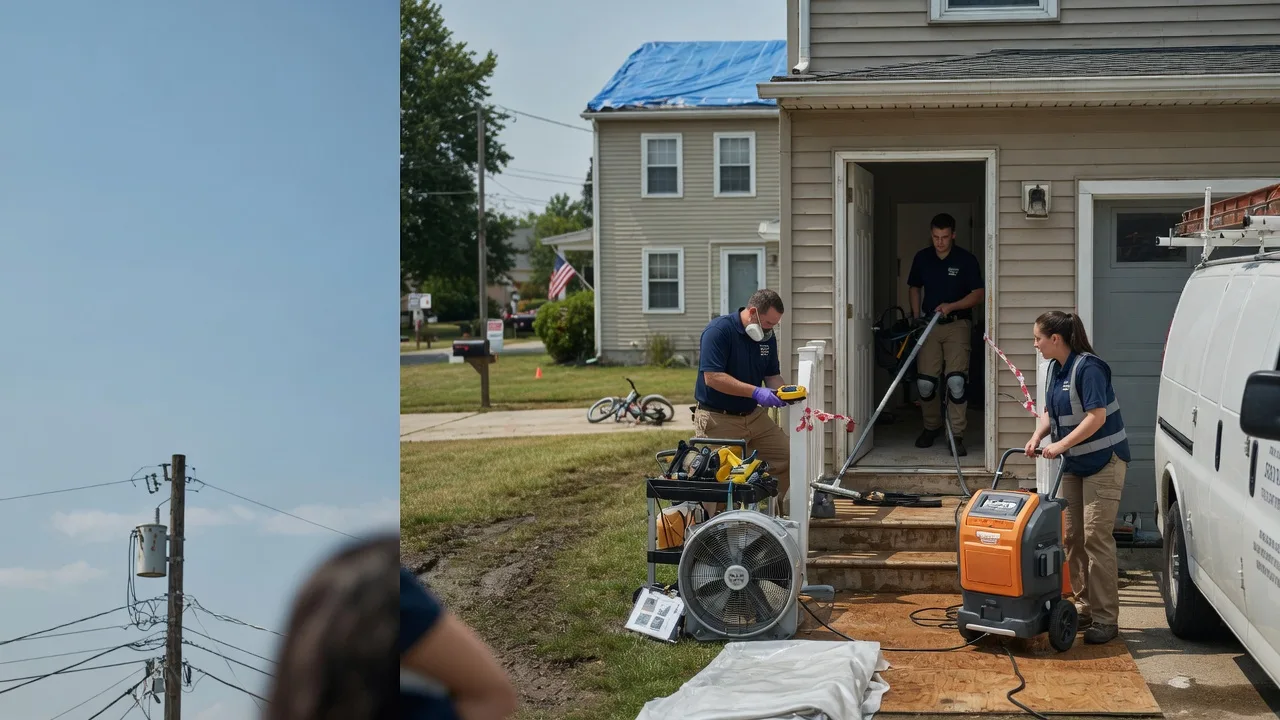 Water Damage Repair in Gasburg, VA near me